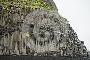Reynisfjara basalt columns