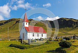 Reyniskirkja Church in Iceland