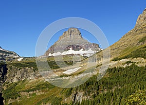 Reynolds Mountain, Glacier National Park photo