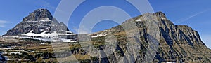 Reynolds Mountain and Mt Oberlin, Glacier National Park photo