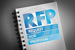 RFP - Request For Proposal acronym