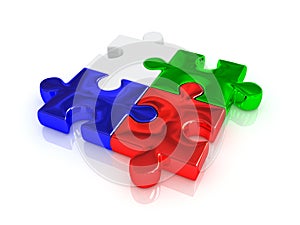 RGB. Puzzle.