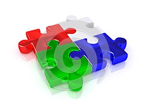 RGB. Puzzle.