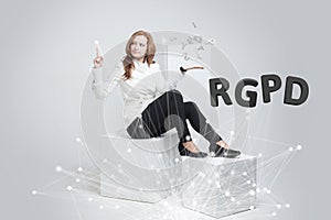 RGPD, Spanish, French and Italian version version of GDPR: Reglamento General de Proteccion de datos. General Data