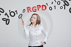 RGPD, Spanish, French and Italian version version of GDPR: Reglamento General de Proteccion de datos. General Data