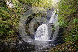 The falls of Rha on the Isle of Skye