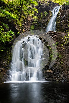 Rha Waterfall, Uig, Skye photo
