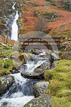 Rhaeadr Bach Falls North Wales