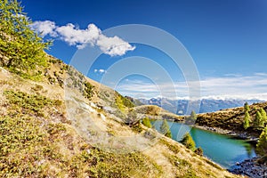 Rhaetian Alps - Colina lake photo