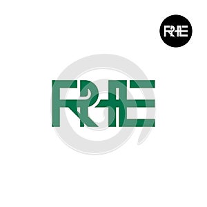 RHE Logo Letter Monogram Design photo