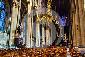 Rheims(Reims) Cathedral scene