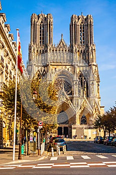 Rheims(Reims) Cathedral photo