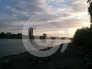 Rhein shore
