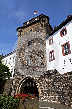 Rheintor Gate in Linz am Rhein in Germany