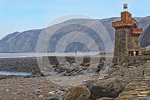 Rhenish tower, Lynmouth, Devon.