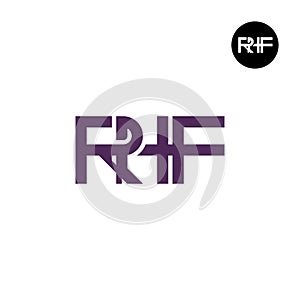 RHF Logo Letter Monogram Design photo