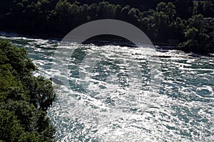 Rhine falls in Schaffhausen, Switzerland