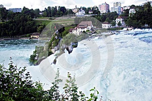 Rhine falls in Schaffhausen, Switzerland