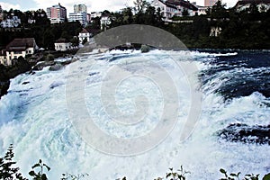 Rhine falls in Schaffhausen, Switzerland