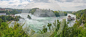 Rhine Falls in Switzerland in Neuhausen near Schaffhausen photo