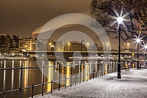 Rhine river, Basel, Switzerland