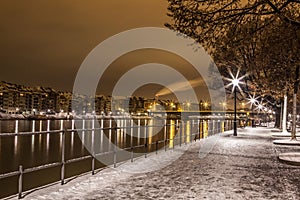 Rhine river, Basel, Switzerland