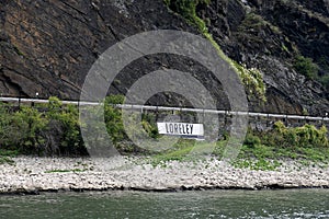 The Rhine river tour from loreley to Assmannshauen Hessen