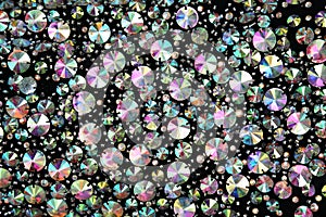 Rhinestones background