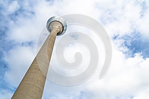 The Rhinetower in Duesseldorf