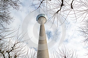 The Rhinetower in Duesseldorf