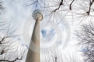 The Rhinetower in Duesseldorf