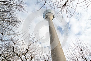 The Rhinetower in Duesseldorf