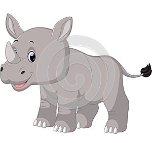 Rhino cartoon photo