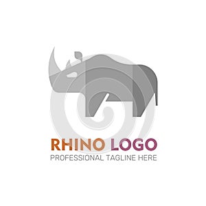 Rhino Logo Design