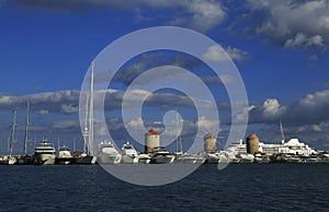 Rhodes Island port