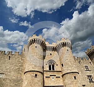 Rhodes Medieval Knights Castle (Palace), Greece