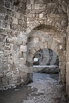 Rhodes Old Town City Wall Gateway