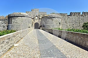 Rhodes Town - Gate of Amboise