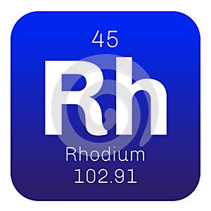 Rhodium chemical element