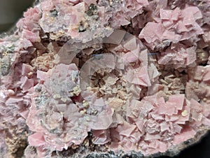 rhodochrosite mineral texture
