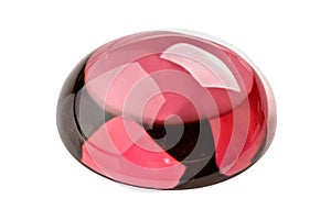 Rhodolite garnet cabochon