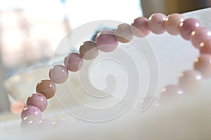 Rhodonite bracelet 8 mm. Natural Stone Black and pink Rhodonite Bead Round.