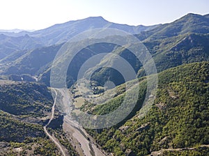 Rhodope Mountains near Borovitsa Reservoir, Bulgaria