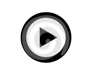 Play Icon Symbol Design Vector