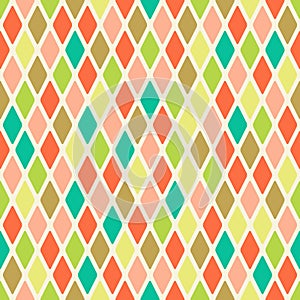 Rhombus Seamless Pattern photo