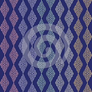Rhombus Seamless Pattern vector