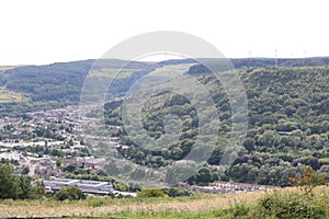 RHONDDA VALLEY  villige of penrhys