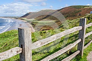 Rhossili beach