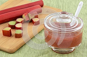 Rhubarb jam