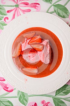 Rhubarb kissel